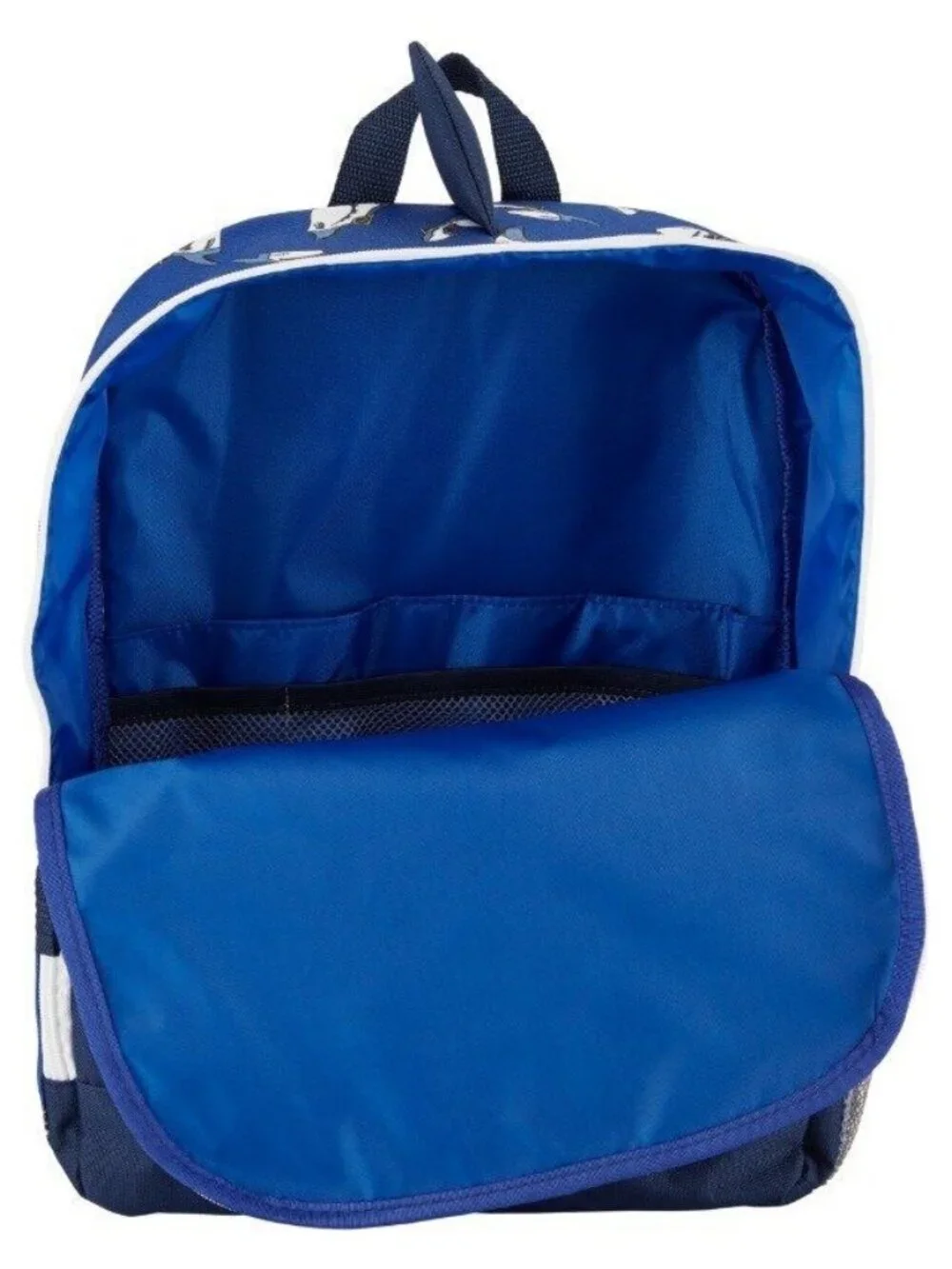 OshKosh B'gosh Children's Shark Backpack School Bag Blue Fin Full Size